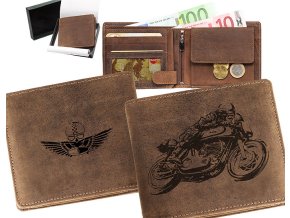 Portfel męski 40 "retro moto 10"