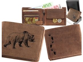 Portfel dla myśliwego - Niedźwiedź - 8140