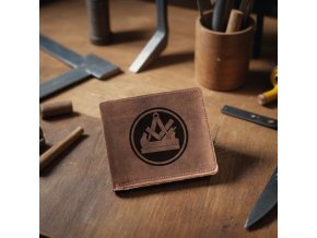 Carpenter leather wallet Kožené zboží Zamlinsky Post 2