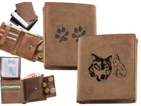 Portfel dla myśliwych 17 "wilk"