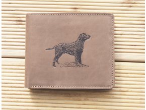 Portfel męski 40 "Curly coated retriever"