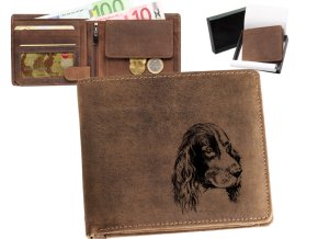 "Portfel męski 40 „Springer spaniel angielski“