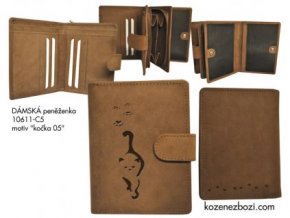Portfel damski 11 "kot 05"