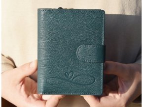 Portfel damski 11 kolor turkusowy „Niekończąca się miłość“