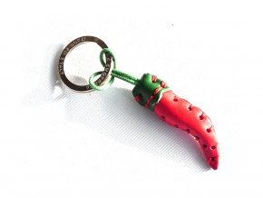 Skórzany ornament  "papryka chilli"