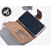 Skórzane etui na telefon iPhone 13 (Kolor Brązowe, Motiv Bulldog francuski)