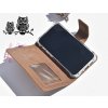 Skórzane etui na telefon iPhone 13 (Kolor Brązowe, Motiv Bulldog francuski)
