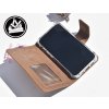 Skórzane etui na telefon iPhone 13 Pro Max (Kolor Brązowe, Motiv Bulldog francuski)