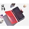 Skórzane etui na telefon  Xiaomi Redmi Note 10 (Kolor Brązowe, Motiv Bulldog francuski)