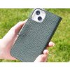 Skórzane etui na telefon  Xiaomi Poco X3 Pro (Kolor Brązowe, Motiv Bulldog francuski)