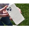 Skórzane etui na telefon telefon - Iphone 16 Pro Max (Kolor Pudrowe, Motiv Bulldog francuski)