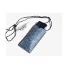 Torebka na telefon etui na ramie "Damascena dark blue" ciemnoniebieska