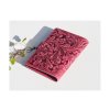 Etui na dokumenty z zapięciem "Damascena rose" różowy