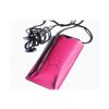 Torebka na telefon etui na ramie "Koń 02" fuksja