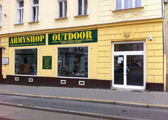 ArmyShop na Synkáči