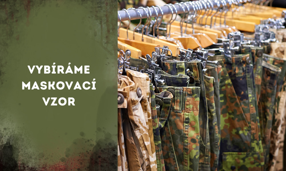 Jaký maskovací vzor do naší přírody