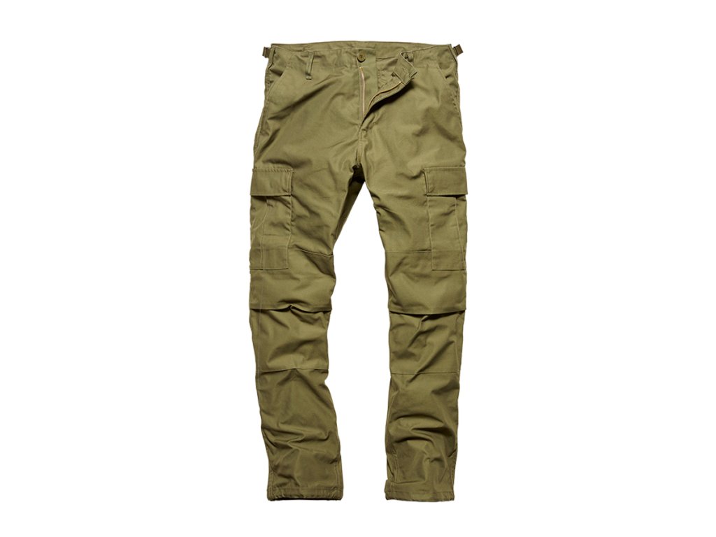 Kalhoty BDU oliv Vintage