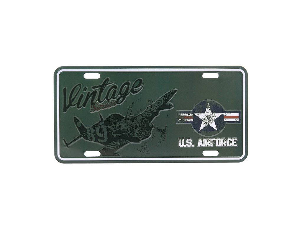 SPZ plechová vintage série US Air Force