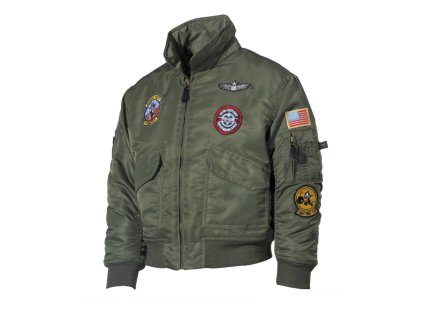 Bunda dětská CWU olive