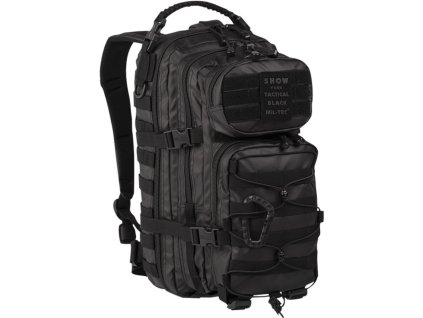 Mil-tec Batoh Assault tactical SM black malý
