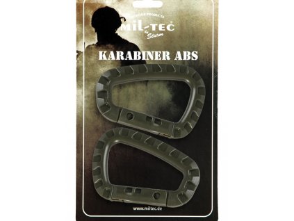 Karabina ABS olive 2ks