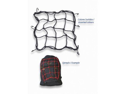 Elastická síťka na batoh