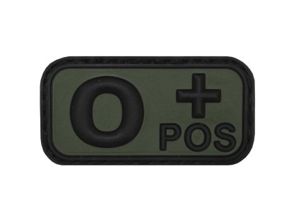 Nášivka krevní skupina 0 POS