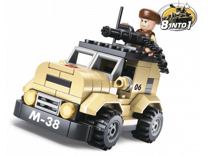 Stavebnice Sluban ARMY Hlídkový vůz