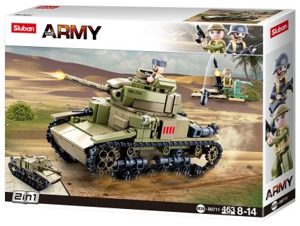Střední italský tank 2v1