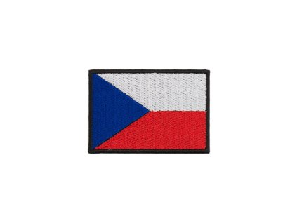 NÁŠIVKA ČR NA SUCHÝ ZIP 4 x 2,8 cm