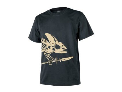 Tričko Helikon Full Body Skeleton Black