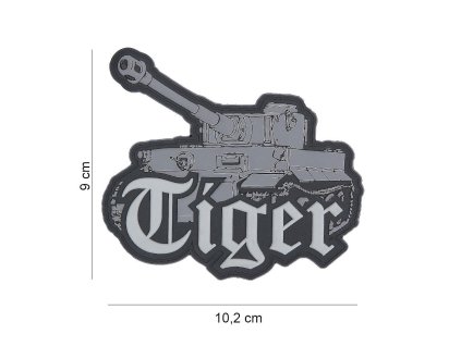 Nášivka 3D PVC Tiger