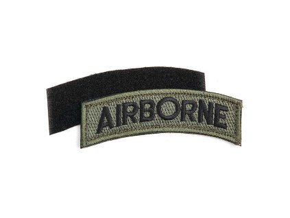 Nášivka Airborne TAB se suchým zipem