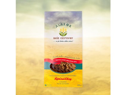 nase cestoviny alakor spiralky 4vajecne 1