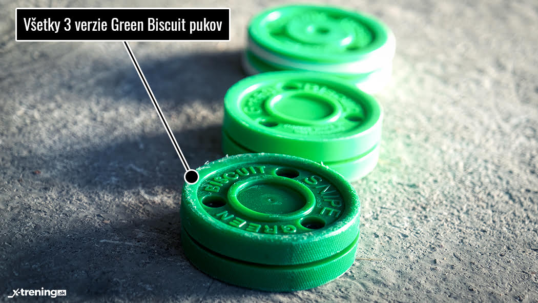 Tri verzie GB pukov, jediný na streľbu je Green Biscuit Snipe