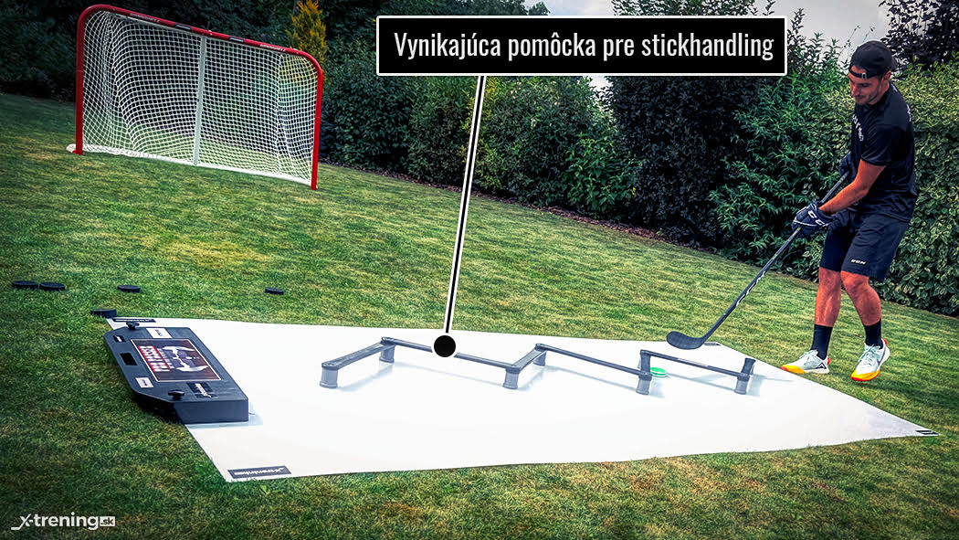 Stickhandling Snake je výborná pomôcka na tréning stickhandling