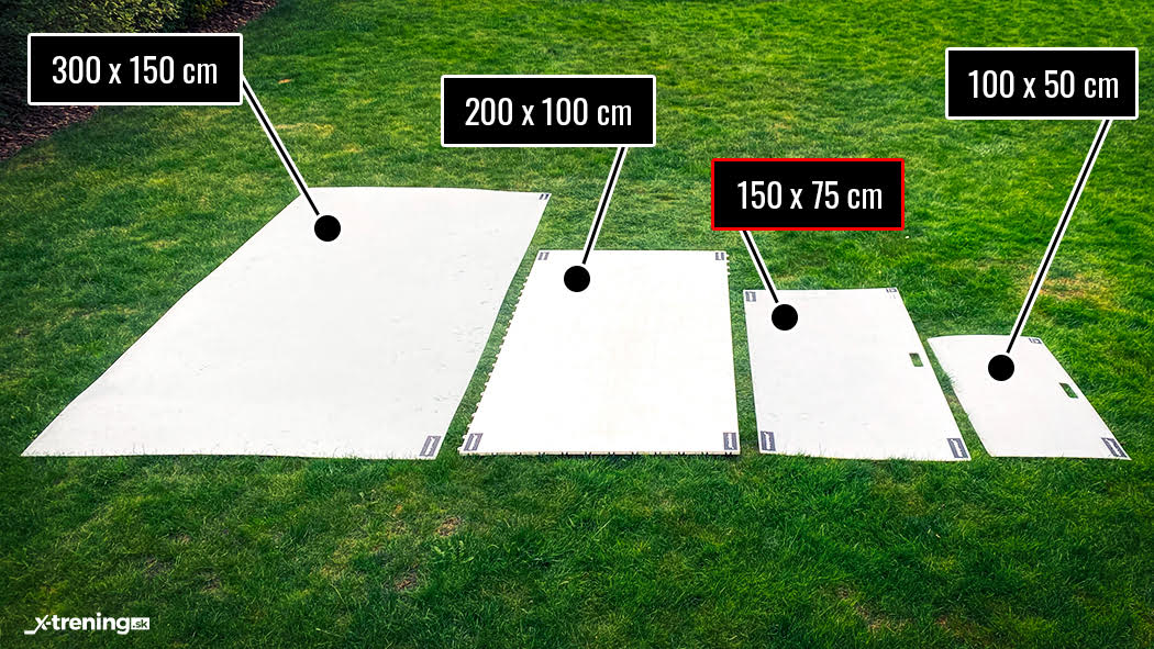Porovnanie hokejovej dosky Shooting Pad Pro 150x75cm