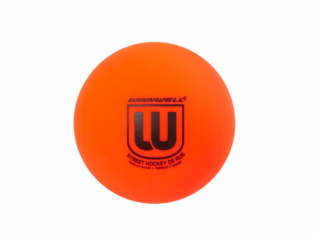 Hokejbalová loptička Winnwell (plnená) (Farba oranžová, Tvrdosť Hard (tvrdá), Výrobca Winnwell)
