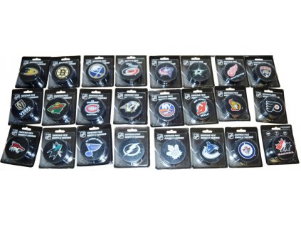 Fanúšikovský puk NHL Logo Blister (1ks)