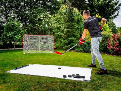 Strelecká a stickhandling plocha Shooting Pad Ice  Rozmer 2m² (dlaždice 33 x 33 cm, 18ks)