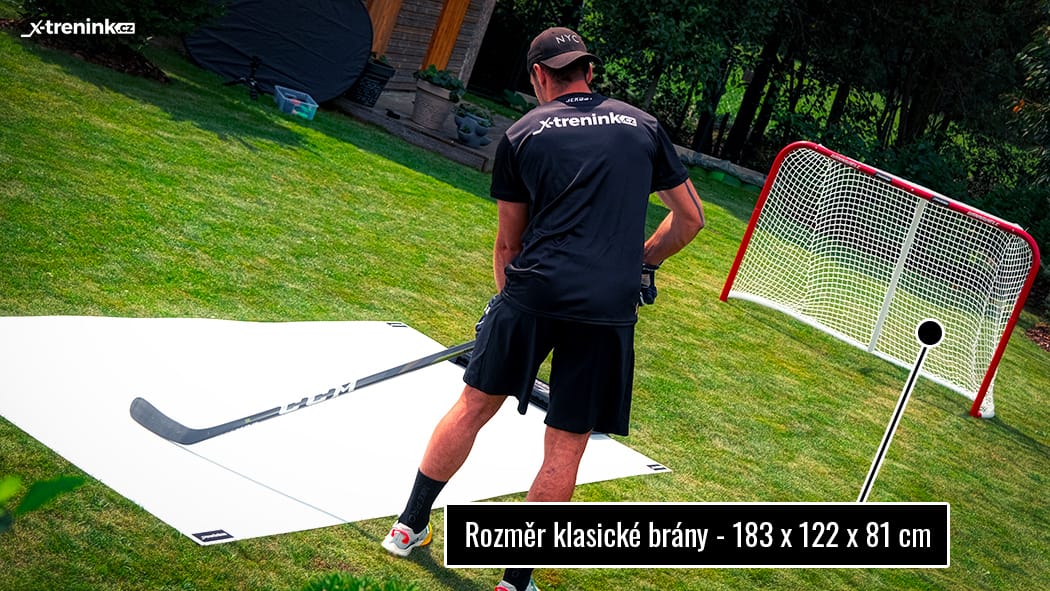 Rozměry hokejové branky Winnwell Heavy Duty 72"