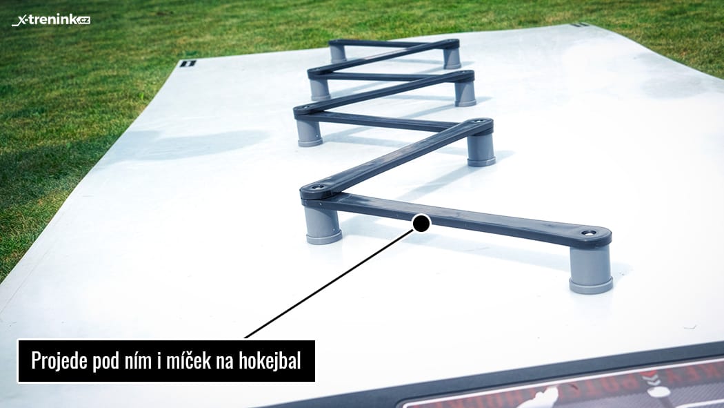 Stickhandling Snake je výborná pomůcka na trénink stickhandlingu 