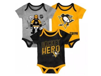 Bodyčka Outerstuff NHL Creeper Set Hockey Hero (3ks) YTH  Velikost dětská