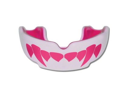 Chránič zubů Safe Jawz Extro Series Fangz Pink  růžová barva