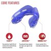 Chránič zubů Safe Jawz Ortho Series Ice Blue  modrá barva