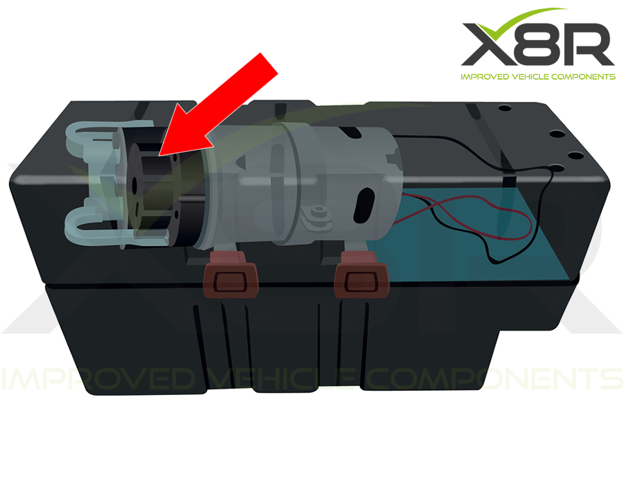 mercedes-pse-vacuum-pump-motor-fault-broken-shattered-impeller-impellor
