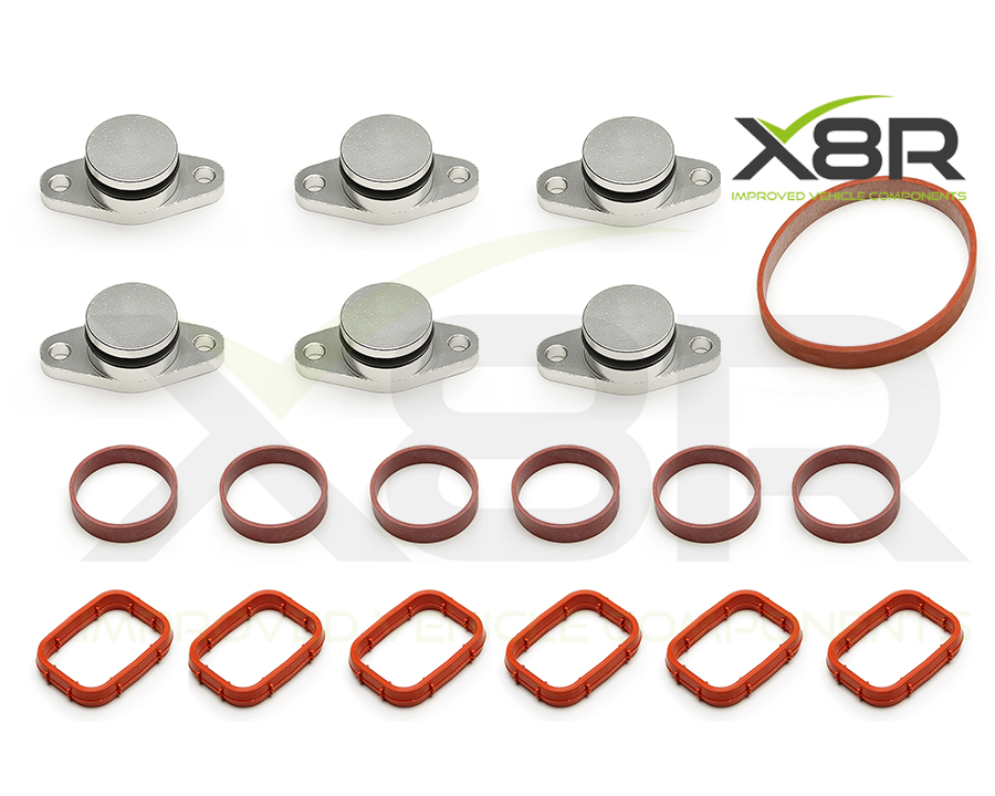 BMWswirlflapblankingplugs6x22withgaskets
