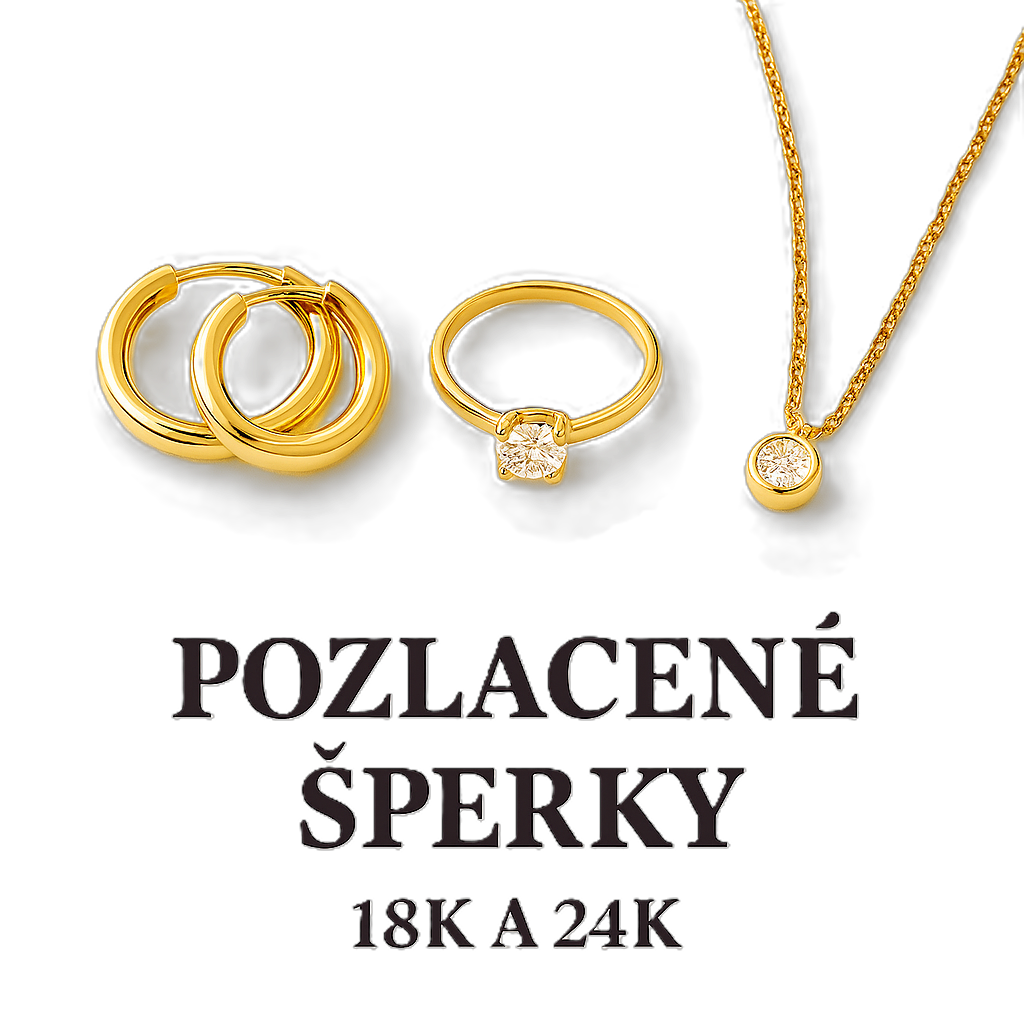POZLACENÉ ŠPERKY 18K A 24K: ELEGANCE, LUXUS A DOSTUPNOST V JEDNOM