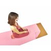 Protiskluzový ručník na jógu "světle růžový"