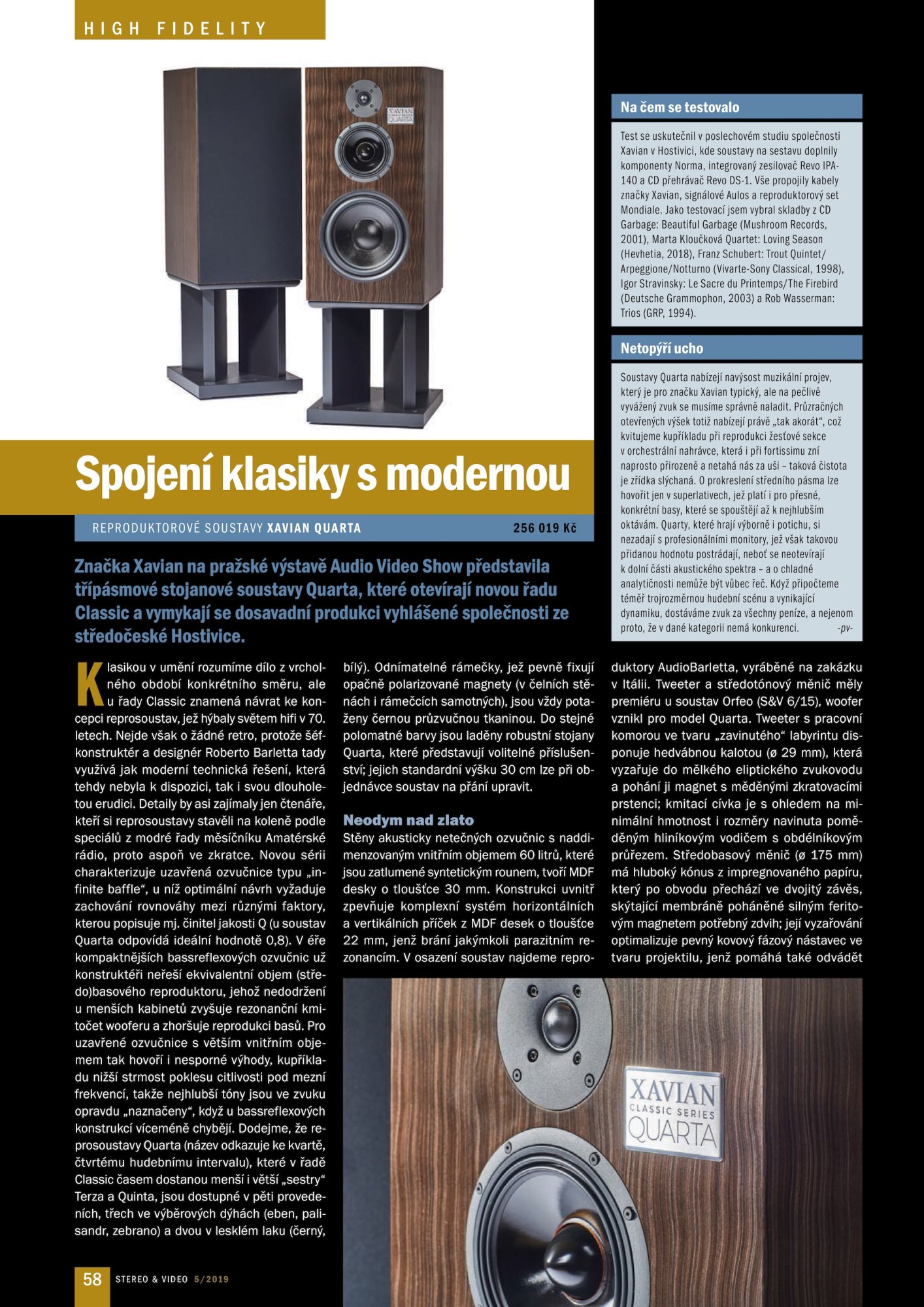 Xavian Quarta / Stereo&Video (Česká republika)
